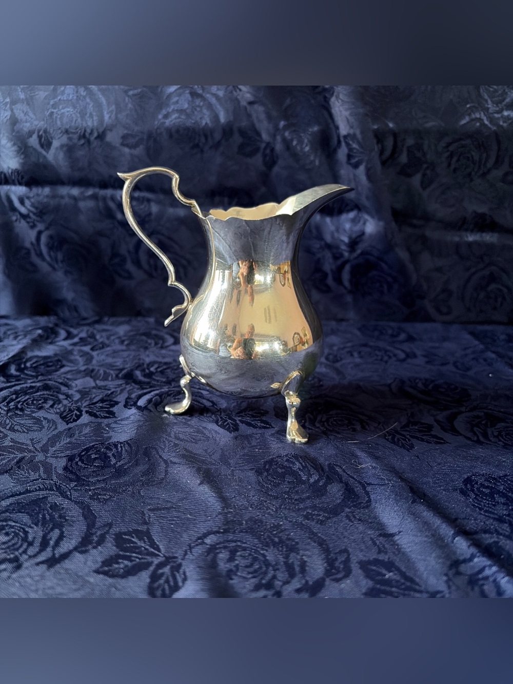 Gorham Sterling Silver 4” Cream Pitcher Stamped 610